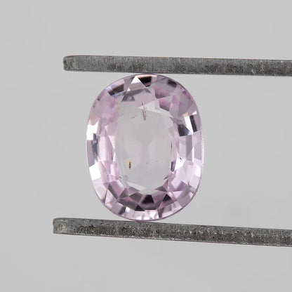 Light Pink Sapphire 0.77ct | Oval Cut Natural Untreated Gem | African Origin | For Ring Pendant or Custom Jewelry Design