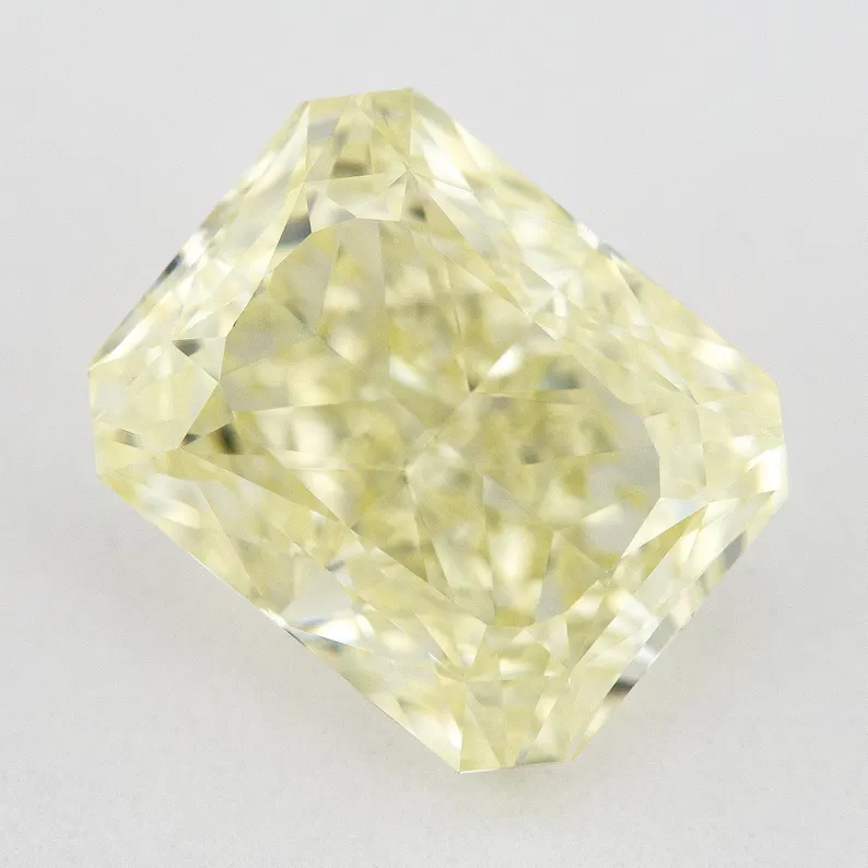 GIA Certified 2.52ct. S to T range Yellow Loose Natural Diamond Radiant Emerald VS1 Untreated|Certificate|Genuine|Yellow Diamond