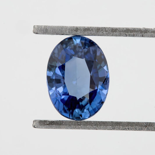 Blue | Natural Sapphire | Oval Cut | 1.02ct | Ceylon Origin | Heated Gemstone | Loose Sapphire | Gem for Ring | Jewelry Making Stone