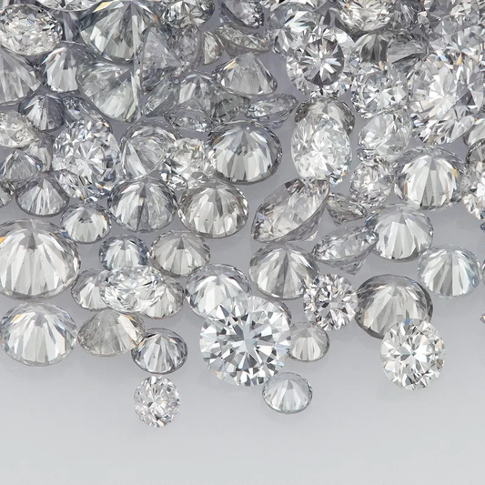 Argyle Blue Grey Diamonds 0.25ct 0.8mm to 2.2mm mix scoop Australian Blue Gray Diamonds Untreated Natural Blue Diamond Round|Melee|accents