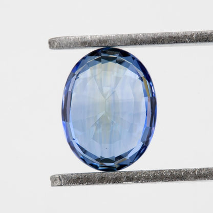 Bicolor – Blue / Yellow | Natural Sapphire | Oval Cut | 1.40ct | Ceylon Origin | Heated Gemstone | Bi-Color Sapphire | Loose Gemstone for Jewelry