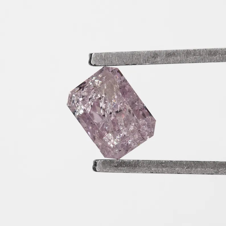 0.29ct Fancy Intense Pink Untreated Loose Natural Pink Diamond Radiant I3