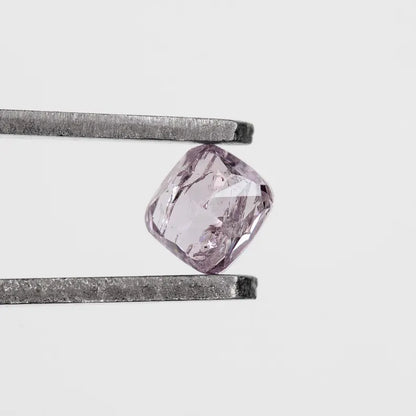 0.18ct Fancy Vivid Pink Untreated Loose Natural Pink Diamond Cushion I3