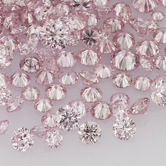Argyle Pink Diamonds 0.25ct 0.8mm to 2.2mm mix scoop Argyle Pink Diamonds Untreated Natural Pink Diamond Round|Melee|accents|Argyle