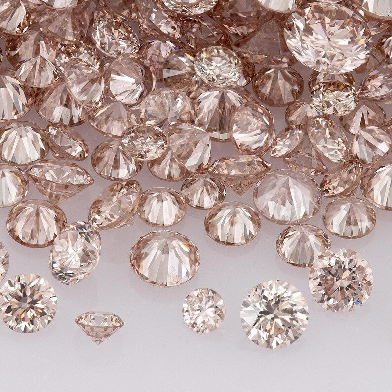 Argyle Pink Diamonds 0.25ct 0.8mm to 2.2mm mix scoop Argyle Pink Diamond Untreated Natural Pink Diamonds Round|Melee|accents|Argyle