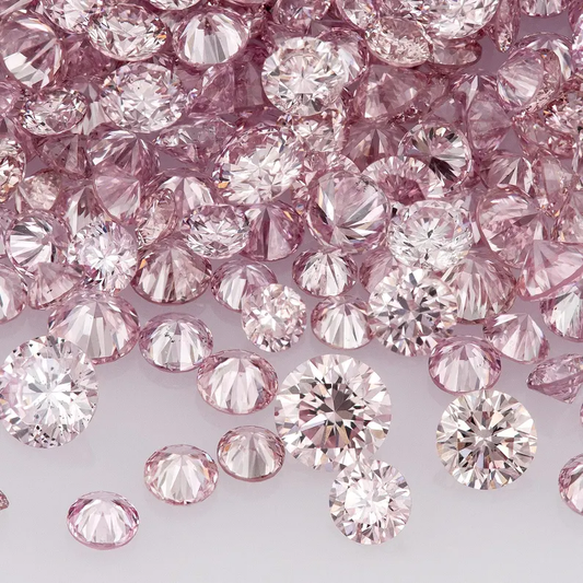 Argyle Pink Diamonds 0.25ct 0.8mm to 2.2mm mix scoop Collection Pink Diamonds Untreated Natural Pink Diamond Round|Melee|accents|Argyle