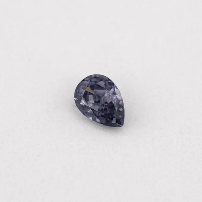 GIA Certified 0.10ct Fancy Gray Violet Natural Argyle Pink Diamond Pear Briliant