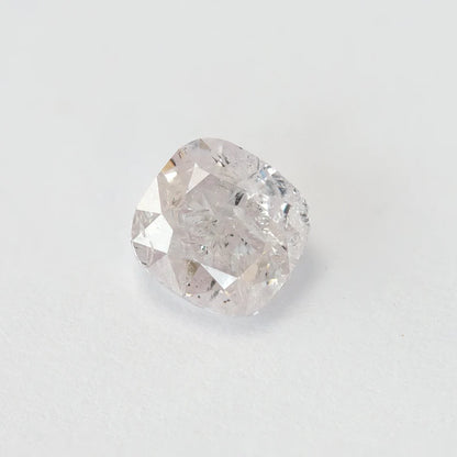 1.02ct Untreated Light Pink Natural Diamond Cushion 5.6x5.3mm Solitaire Carat Up|mined|Real|Custom Jewelry|Jewelry Maker|Rare|earthmined