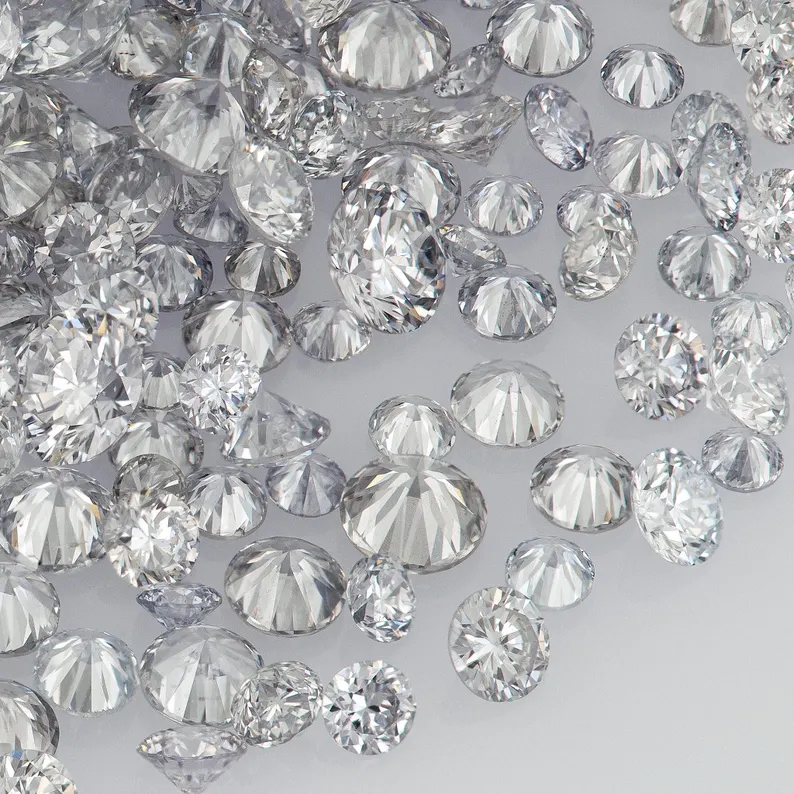 Argyle Blue Grey Diamonds 0.25ct 0.8mm to 2.2mm mix scoop Australian Blue Gray Diamonds Untreated Natural Blue Diamond Round|Melee|accents