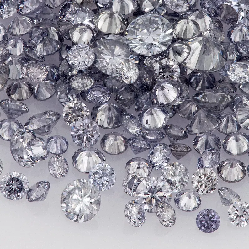 Argyle Blue Diamonds 0.25ct 0.8mm to 1.8mm mix scoop TOP Australian Blue Diamonds Untreated Natural Blue Diamonds Round|Melee|accents