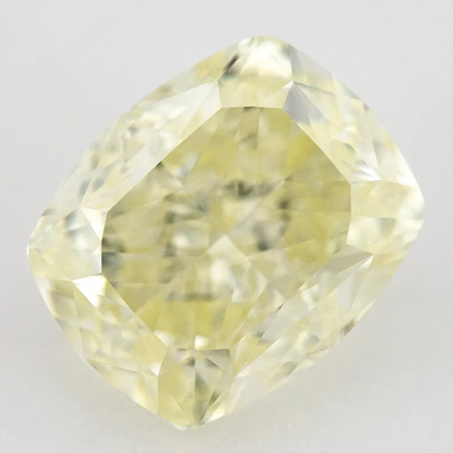 GIA Certified 4.01ct. U to V range Yellow Loose Natural Diamond Cushion VVS2 Untreated|Certificate|Genuine|Yellow Diamond