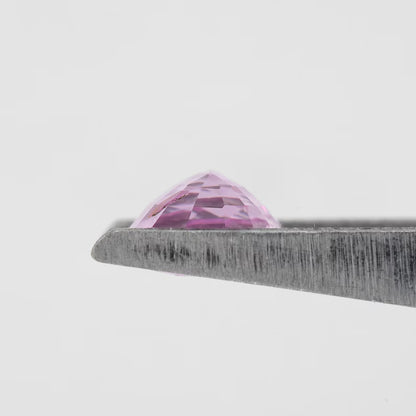 Light Pink with Lavender Tones | 1.09ct Natural Sapphire Oval Cut | Loose Gemstone 7.2x5mm | Ideal for Ring or Pendant | FancyGemGuy
