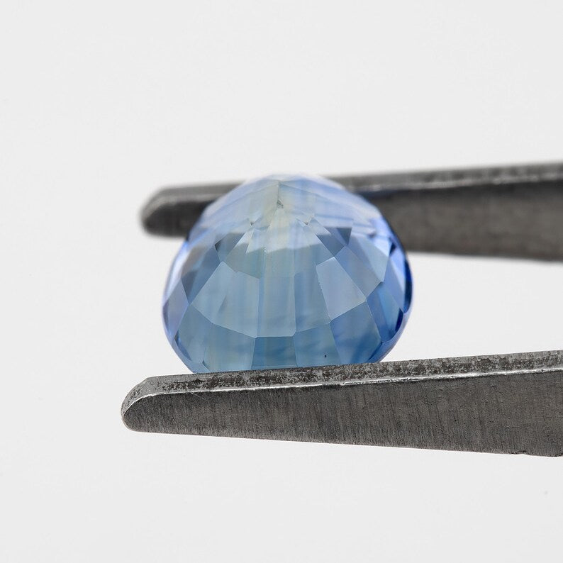 Bicolor – Blue / Yellow | Natural Sapphire | Oval Cut | 1.40ct | Ceylon Origin | Heated Gemstone | Bi-Color Sapphire | Loose Gemstone for Jewelry