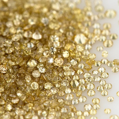 Fancy Light Brownish Yellow Light Coffee Color | Natural Untreated Diamonds | Round | Melee | Accents | Coffee