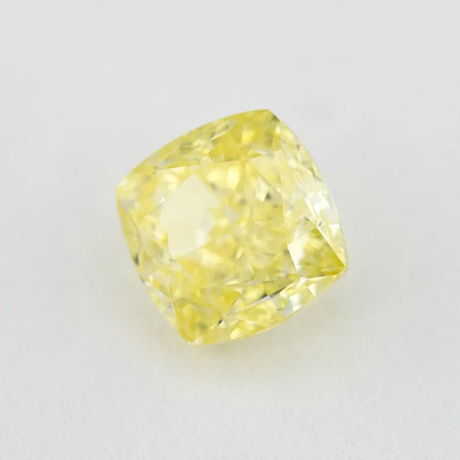 GIA Certified 1.02ct. Fancy Yellow Loose Natural Diamond Cushion VS2 Untreated|Certificate|Genuine|Yellow Diamond