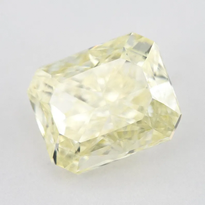 GIA Certified 2.52ct. S to T range Yellow Loose Natural Diamond Radiant Emerald VS2 Untreated|Certificate|Genuine|Yellow Diamond