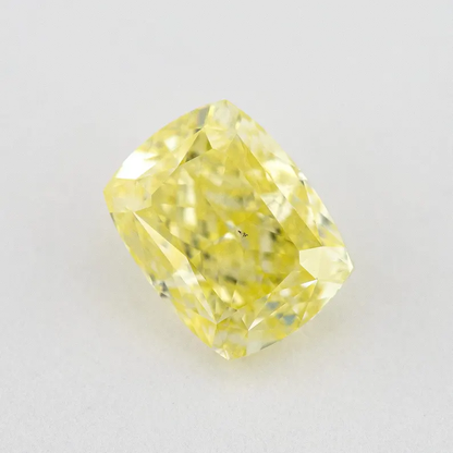 GIA Certified 1.01ct. Fancy Yellow Loose Natural Diamond Cushion VS2 Untreated|Certificate|Genuine|Yellow Diamond
