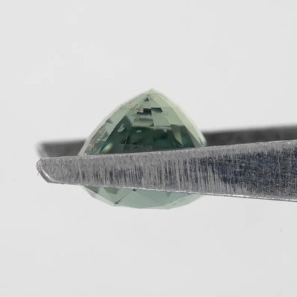Mint Green Sapphire 2.19ct | Oval Cut Untreated Natural Gemstone | African Origin | For Custom Ring or Pendant Jewelry