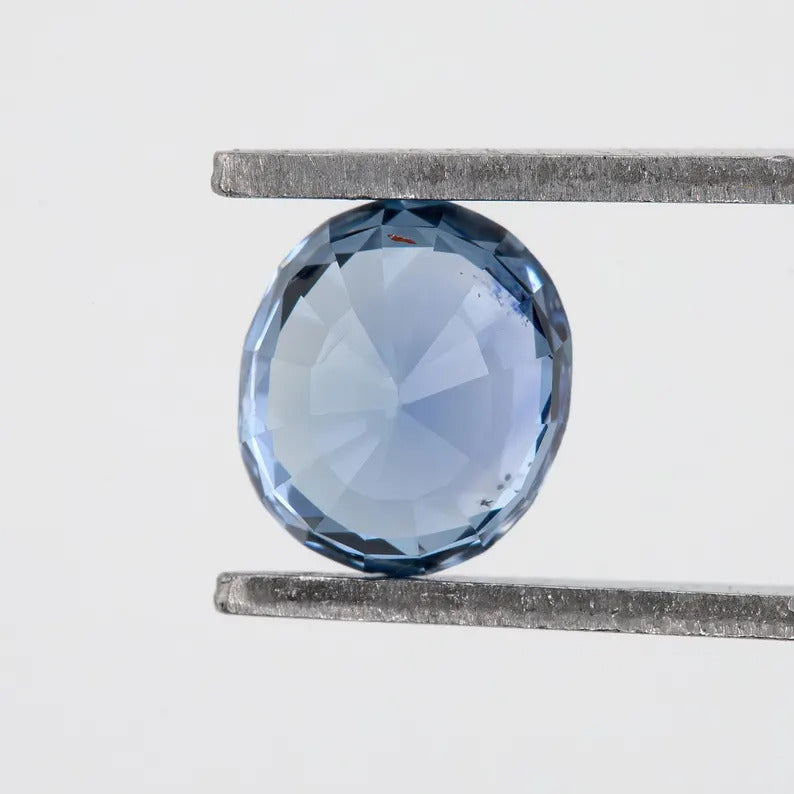 Cobalt Blue with Purple Tint | Natural Sapphire | Oval Cut | 1.04ct | Unheated Loose Gemstone | Jewelry Making | Birthstone Gem | Sapphire for Ring