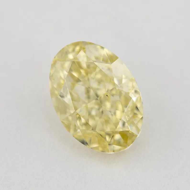 GIA Certified 1.21ct. Fancy Yellow Loose Natural Diamond Oval VS2 Untreated|Certificate|Genuine|Yellow Diamond