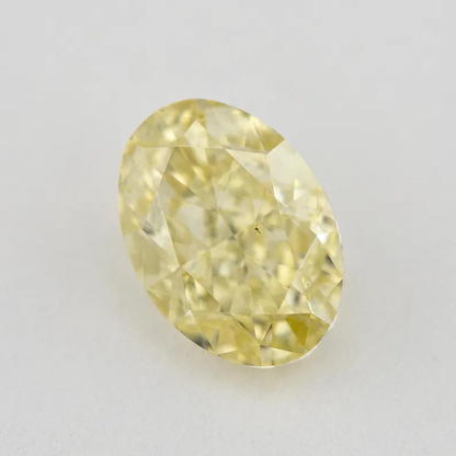 GIA Certified 1.21ct. Fancy Yellow Loose Natural Diamond Oval VS2 Untreated|Certificate|Genuine|Yellow Diamond