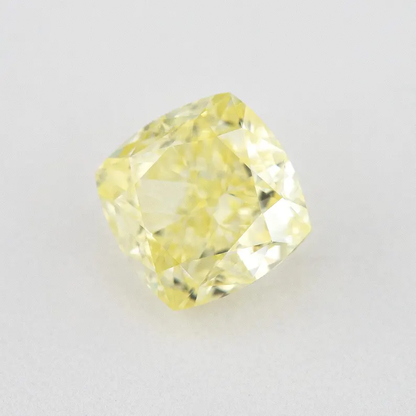 GIA Certified 1.00ct. Fancy Yellow Loose Natural Diamond Cushion VS2 Untreated|Certificate|Genuine|Yellow Diamond