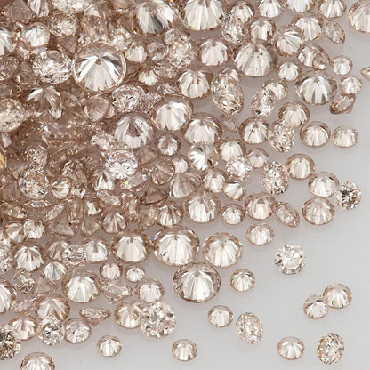Fancy Rose Pink Argyle Diamonds | Natural Round Pink Diamonds | Australian Melee Accents | Loose Pink Diamond Stones