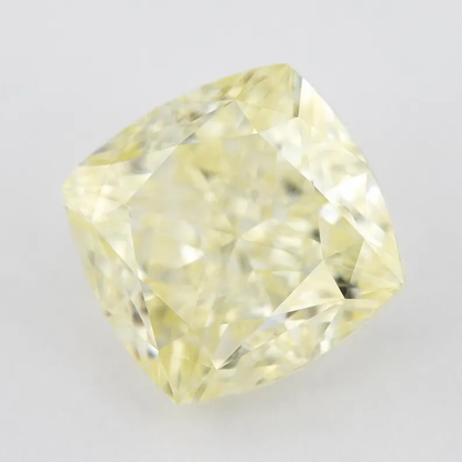 GIA Certified 5.54ct. W to X range Yellow Loose Natural Diamond Cushion VS1 Untreated|Certificate|Genuine|Yellow Diamond