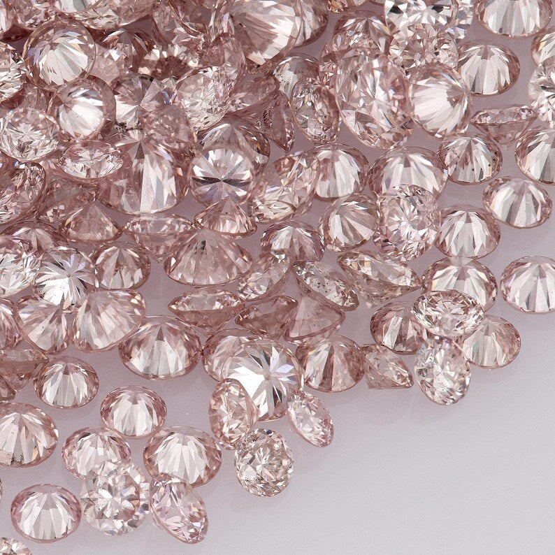 Argyle Pink Diamonds 0.25ct 0.8mm to 2.2mm mix scoop Argyle Pink Diamond Untreated Natural Pink Diamonds Round|Melee|accents|Argyle