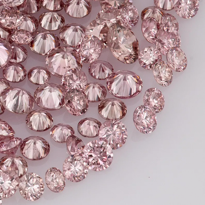 Intense Pink Diamonds 0.25ct 0.8mm to 2.2mm mix scoop Argyle Pink Diamond Untreated Natural Pink Diamonds Round|Melee|accents|Argyle
