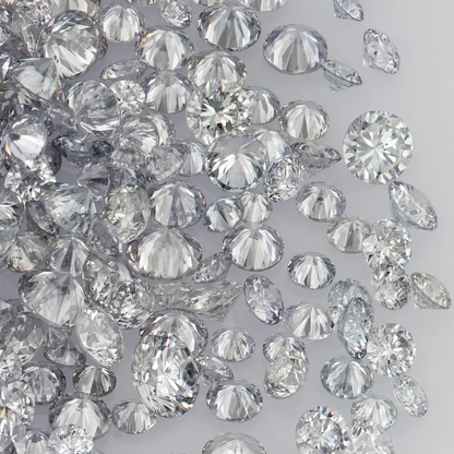 Argyle Blue Grey Diamonds 0.25ct 0.8mm to 2.2mm mix scoop Australian Blue Gray Diamonds Untreated Natural Blue Diamond Round|Melee|accents