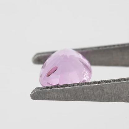 Light Pink with Lavender Tones | 1.09ct Natural Sapphire Oval Cut | Loose Gemstone 7.2x5mm | Ideal for Ring or Pendant | FancyGemGuy