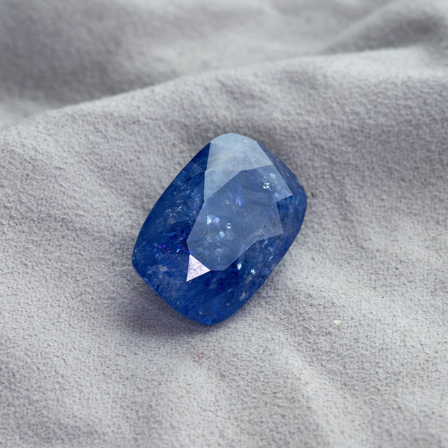 Deep Royal Blue 51.14 Ct Sapphire | Cushion Cut Untreated Natural Gemstone | Collector’s Statement Stone for High-End Jewelry | Bold & Rare