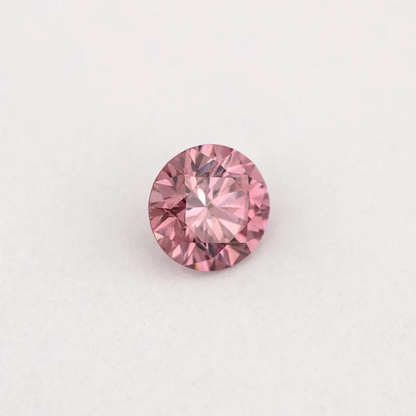 GIA Certified 0.16ct Fancy Intense Purplish Pink Natural Argyle Pink Diamond Round Brilliant VS1