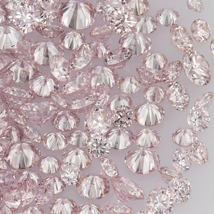 Argyle Pink Diamonds 0.25ct 0.8mm to 2.2mm mix scoop Argyle Pink Diamonds Untreated Natural Pink Diamond Round|Melee|accents|Argyle