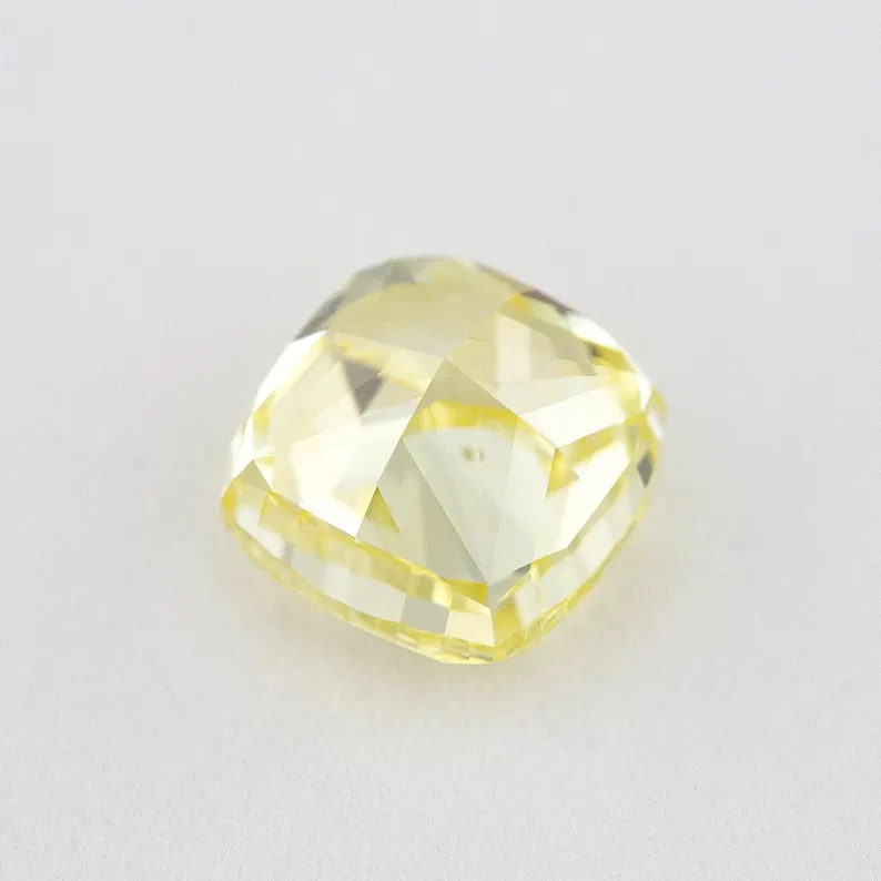 GIA Certified 1.01ct. Fancy Yellow Loose Natural Diamond Cushion VVS2 Untreated|Certificate|Genuine|Yellow Diamond