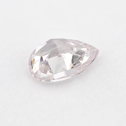 GIA Certified 0.65 Ct Untreated Light Pink Natural Diamond Pear Solitaire|Custom Jewelry|Certificate|natural color|rare