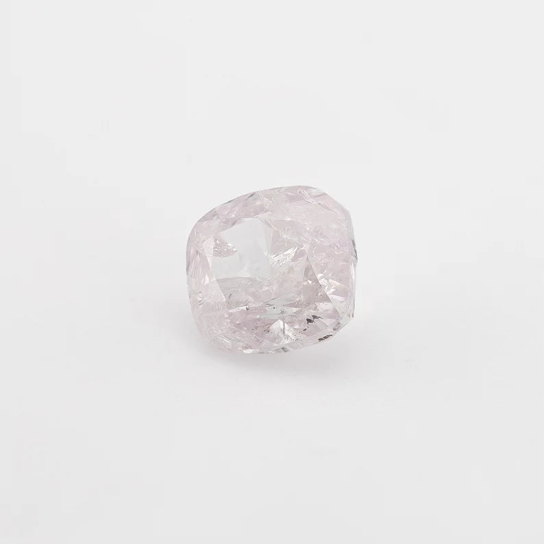 1.02ct Untreated Light Pink Natural Diamond Cushion 5.6x5.3mm Solitaire Carat Up|mined|Real|Custom Jewelry|Jewelry Maker|Rare|earthmined