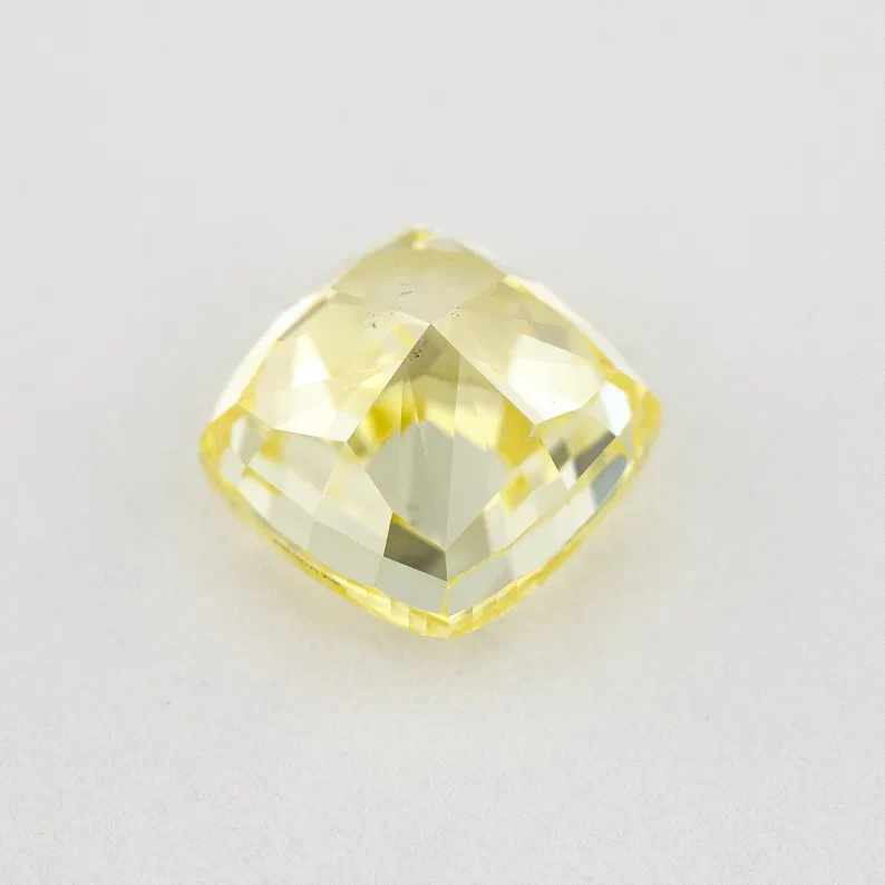 GIA Certified 1.00ct. Fancy Yellow Loose Natural Diamond Cushion VS2 Untreated|Certificate|Genuine|Yellow Diamond