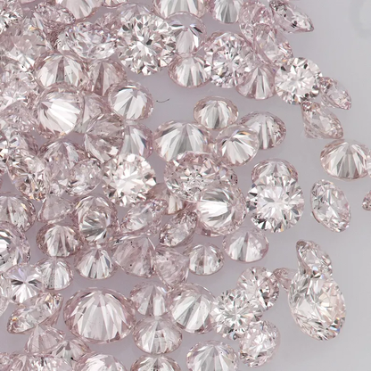 Argyle Pink Diamonds 0.25ct 0.8mm to 2.2mm mix scoop Argyle Pink Diamonds Untreated Natural Pink Diamond Round|Melee|accents|Argyle