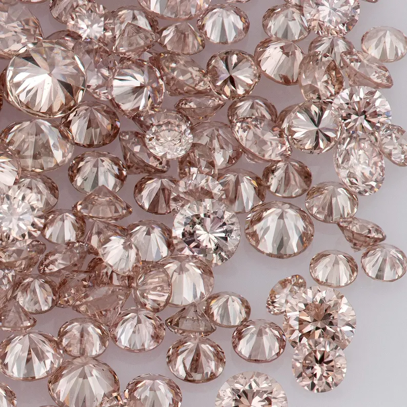 Argyle Pink Diamonds 0.25ct 0.8mm to 2.2mm mix scoop Dark Argyle Pink Diamond Untreated Natural Pink Diamonds Round|Melee|accents|Argyle
