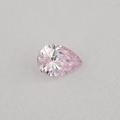 Argyle Certified 0.16ct 7PP Fancy Purple Pink Natural Argyle Pink Diamond Pear Brilliant