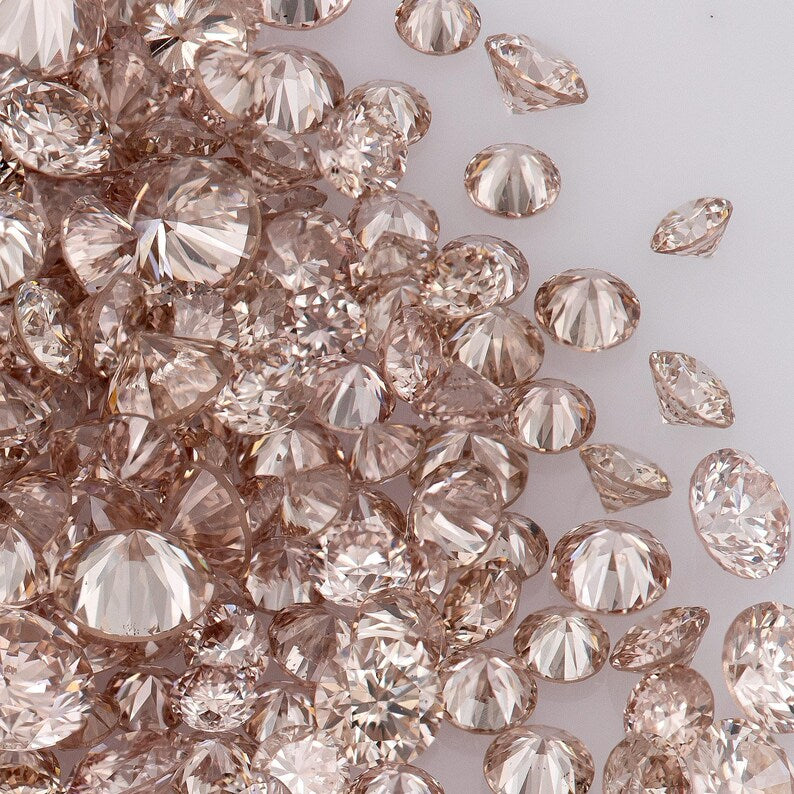 Argyle Pink Diamonds 0.25ct 0.8mm to 2.2mm mix scoop Argyle Pink Diamond Untreated Natural Pink Diamonds Round|Melee|accents|Argyle