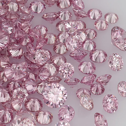 Argyle Pink Diamonds 0.25ct 0.8mm to 2.2mm mix scoop Deluxe Vivid Pink Diamonds Untreated Natural Pink Diamond Round|Melee|accents|Argyle