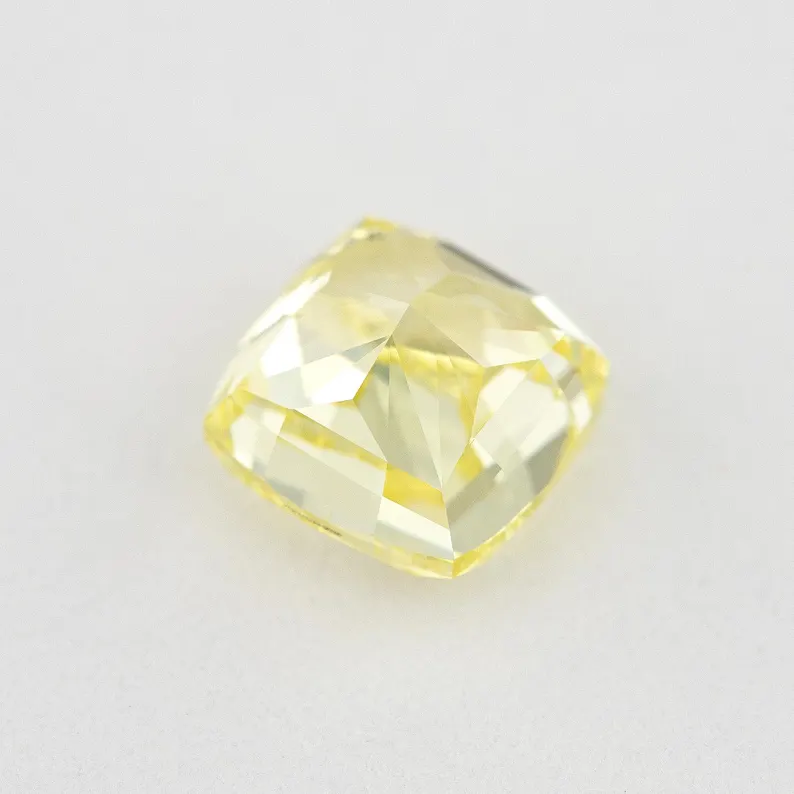 GIA Certified 1.00ct. Fancy Yellow Loose Natural Diamond Cushion VS1 Untreated|Certificate|Genuine|Yellow Diamond