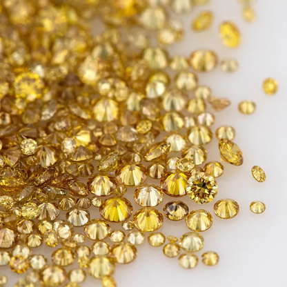 Fancy Brownish Yellow Coffee Color | Natural Untreated Diamonds | Round | Melee | Accents | Coffee