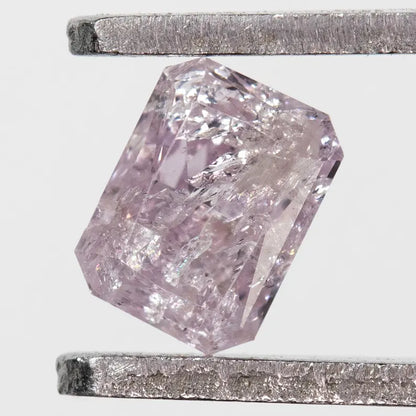 0.29ct Fancy Intense Pink Untreated Loose Natural Pink Diamond Radiant I3