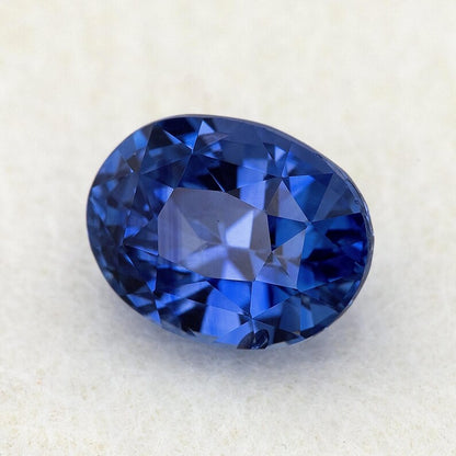 2.11 ct. Natural Blue Sapphire Oval Ceylon Sri Lanka Heated