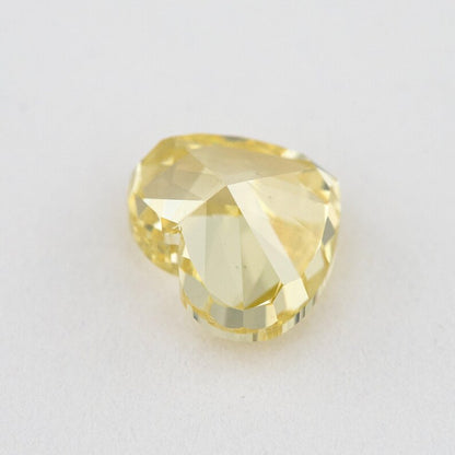 GIA Certified 1.00ct. Fancy Yellow Loose Natural Diamond Heart VS2 Untreated|Certificate|Genuine|Yellow Diamond