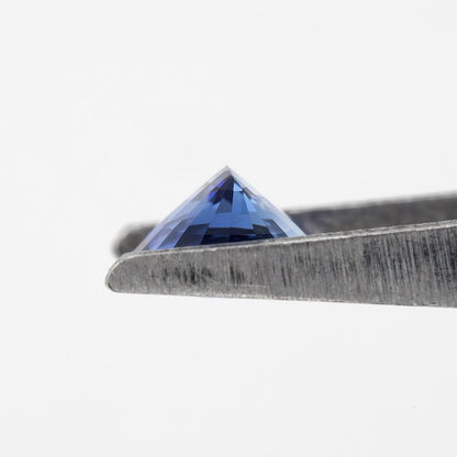 Bicolor – Blue & White | Natural Sapphire | Oval Cut | 1.34ct | Loose Untreated Gemstone | Bi-Color Sapphire | Jewelry Making Stone